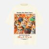 Concert Outfit Protrait Graffiti Crew Neck T-Shirt