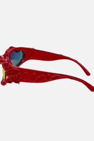 Concert Outfit Punk Hip-Hop Futuristic Sunglasses