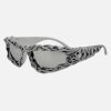 Concert Outfit Punk Hip-Hop Futuristic Sunglasses