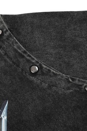 Concert Outfit Punk Personality Alphabet T-Shirt