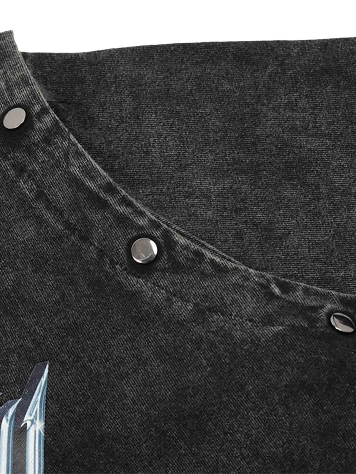 Concert Outfit Punk Personality Alphabet T-Shirt Concert Outfit Punk Personality Alphabet T-Shirt