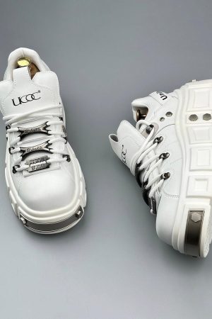 Concert Outfit Punk Style Rivet Derby Shoes