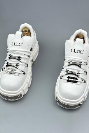 Concert Outfit Punk Style Rivet Derby Shoes