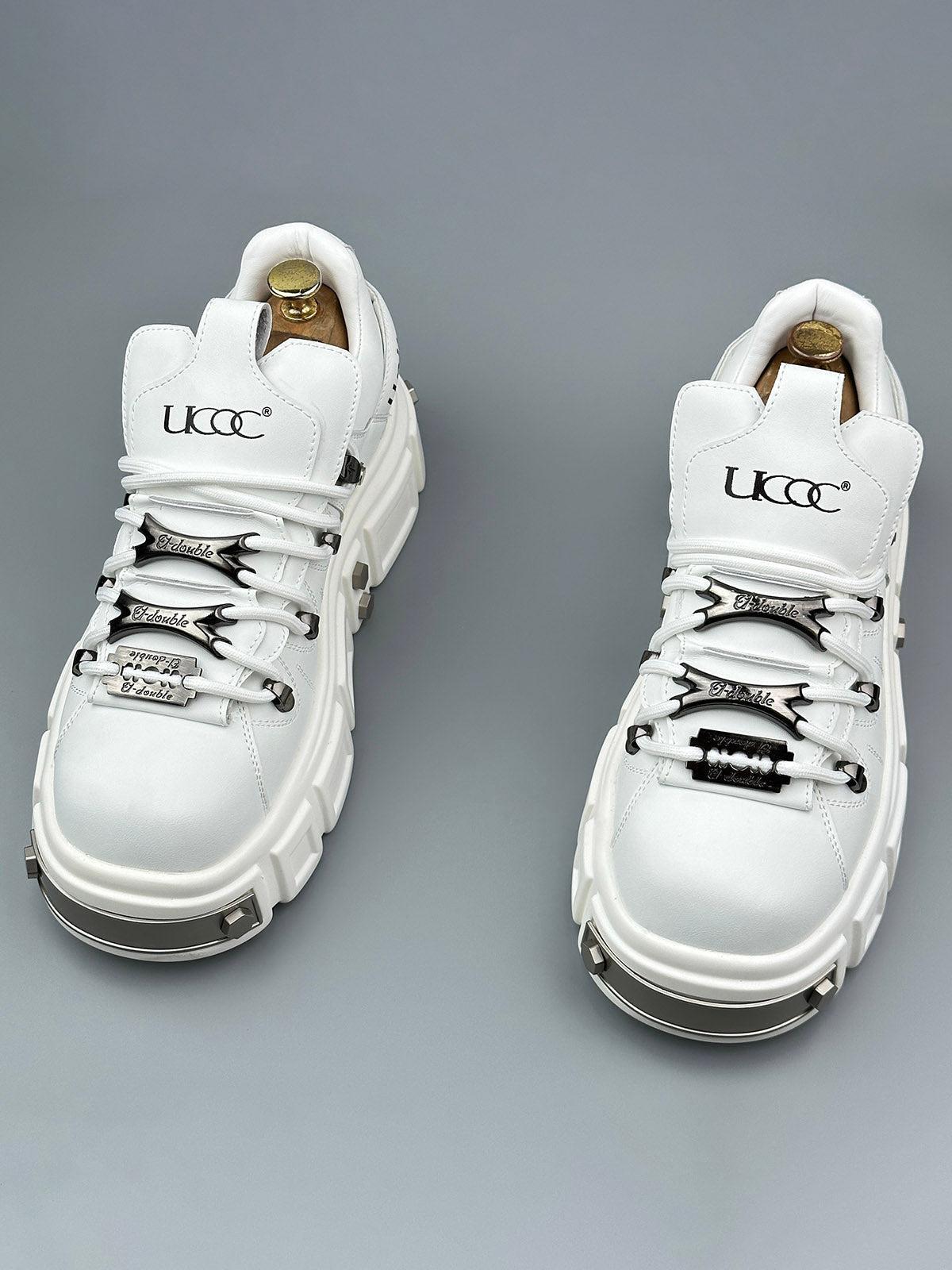 Concert Outfit Punk Style Rivet Derby Shoes Concert Outfit Punk Style Rivet Derby Shoes