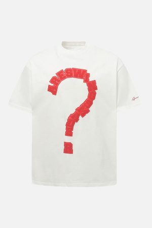 Concert Outfit Question Mark Graphic T-Shirt