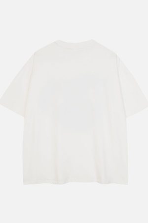 Concert Outfit Rabbit Embroidery Print Tee