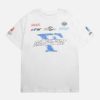 Concert Outfit Racing Afterimage Lettering T-Shirt