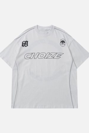 Concert Outfit Racing Elements Stripe Tee