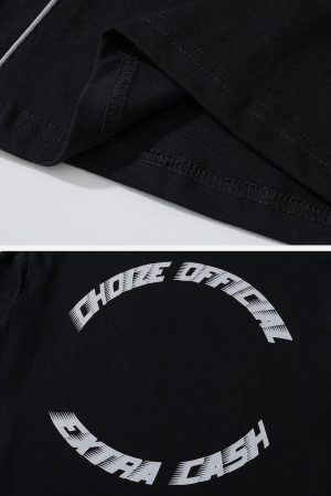 Concert Outfit Racing Elements Stripe Tee