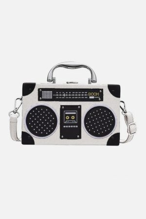 Concert Outfit Radio Style Crossbody Bag