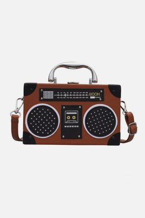 Concert Outfit Radio Style Crossbody Bag