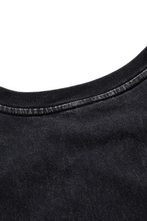 Concert Outfit Raw Edge Butterfly Print Vest