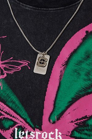 Concert Outfit Raw Edge Butterfly Print Vest