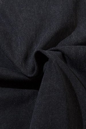 Concert Outfit Raw Edge Butterfly Print Vest