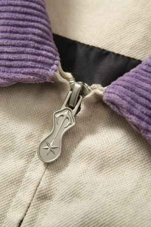 Concert Outfit Retro Badge Dirty Dye Detroit Jacket