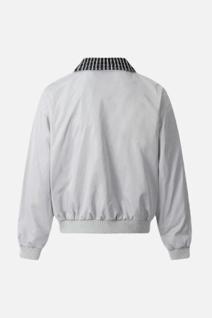 Concert Outfit Retro Badge Stitching Work Jacket