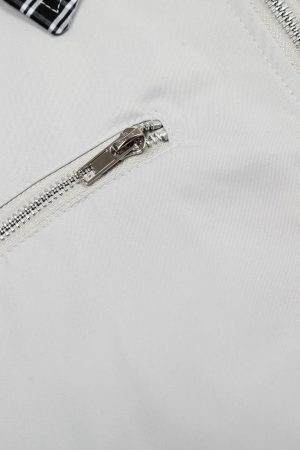 Concert Outfit Retro Badge Stitching Work Jacket