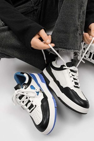 Concert Outfit Retro Bread Slip-On Shoes