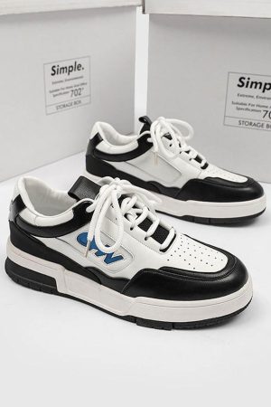 Concert Outfit Retro Bread Slip-On Shoes