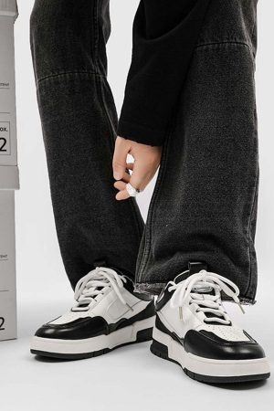 Concert Outfit Retro Bread Slip-On Shoes