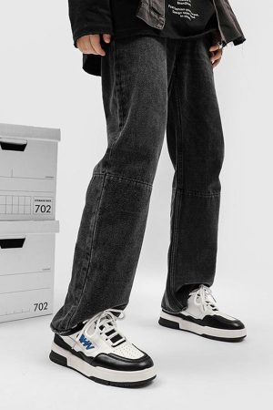 Concert Outfit Retro Bread Slip-On Shoes