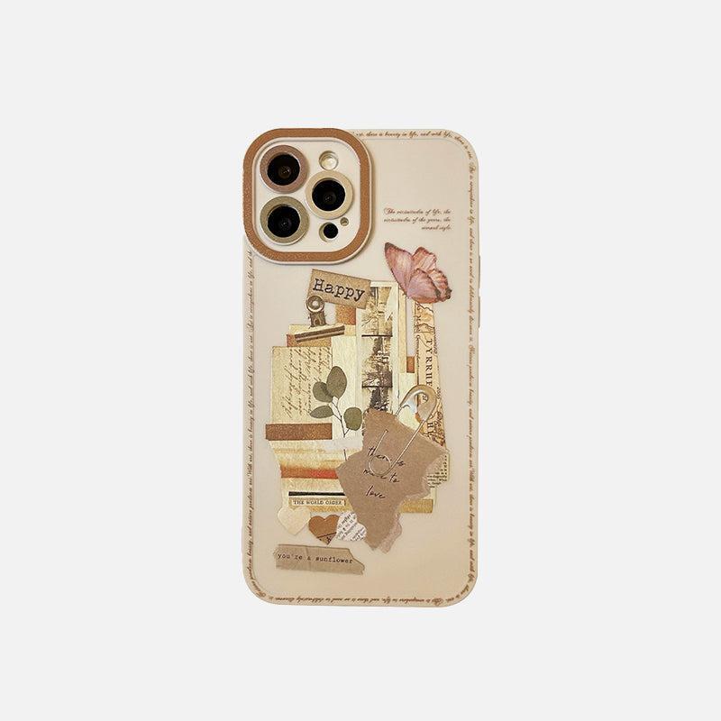 Concert Outfit Retro Butterfly Mobile Phone Case For iPhone