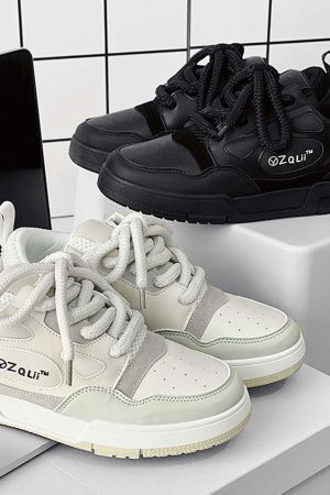 Concert Outfit Retro Casual Board Shoes