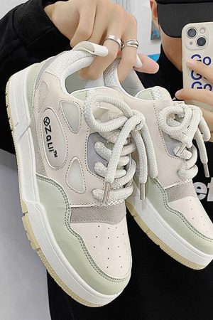 Concert Outfit Retro Casual Board Shoes