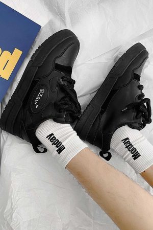 Concert Outfit Retro Casual Board Shoes