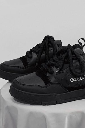 Concert Outfit Retro Casual Board Shoes