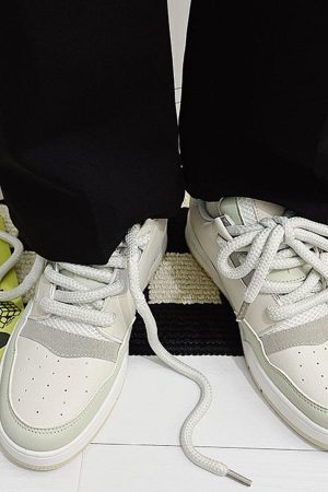 Concert Outfit Retro Casual Board Shoes