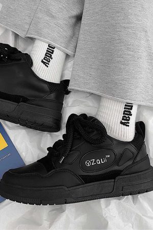 Concert Outfit Retro Casual Board Shoes