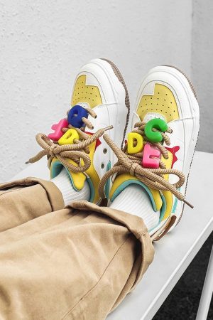 Concert Outfit Retro Casual Couple Sneakers