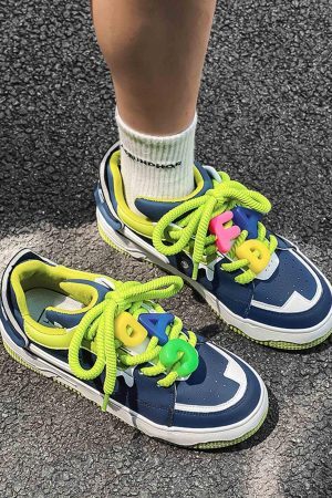 Concert Outfit Retro Casual Couple Sneakers