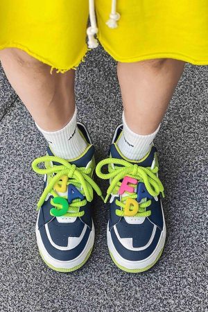 Concert Outfit Retro Casual Couple Sneakers