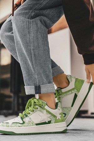 Concert Outfit Retro Casual Sneakers