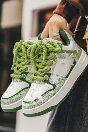 Concert Outfit Retro Casual Sneakers