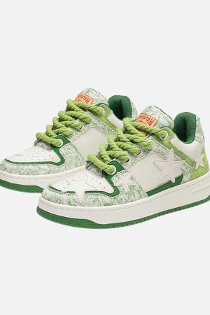 Concert Outfit Retro Casual Sneakers