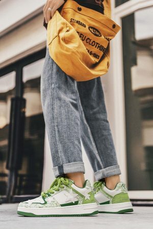 Concert Outfit Retro Casual Sneakers