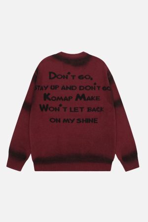 Concert Outfit Retro character YEAH! sweater