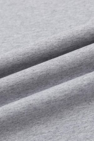 Concert Outfit Retro Contrast Color Embroidered Letter T-Shirt