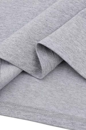 Concert Outfit Retro Contrast Color Embroidered Letter T-Shirt