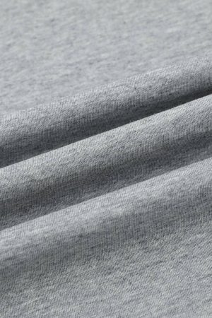 Concert Outfit Retro Contrast Color Stitching Embroidered Letter T-Shirt