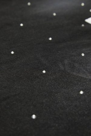 Concert Outfit Retro Crystal Letter T-Shirt