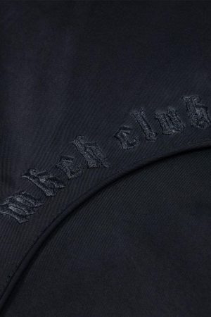 Concert Outfit Retro Deconstructed Bomber Jacket