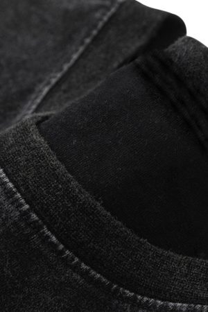 Concert Outfit Retro Distressed Character Print Street Rap Vest