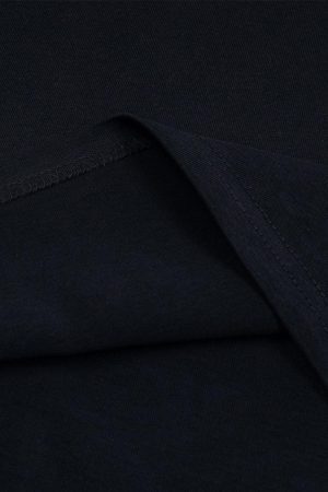 Concert Outfit Retro Embroidery Beaded Letter Print T-Shirt