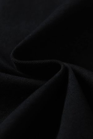 Concert Outfit Retro Functional Patchwork Dirty Dyed T-Shirt