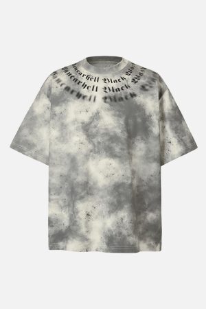 Concert Outfit Retro Gradient Crew Neck Shirt