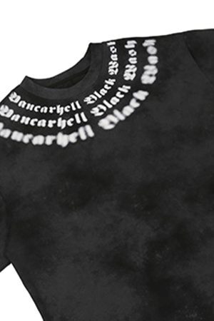 Concert Outfit Retro Gradient Crew Neck Shirt